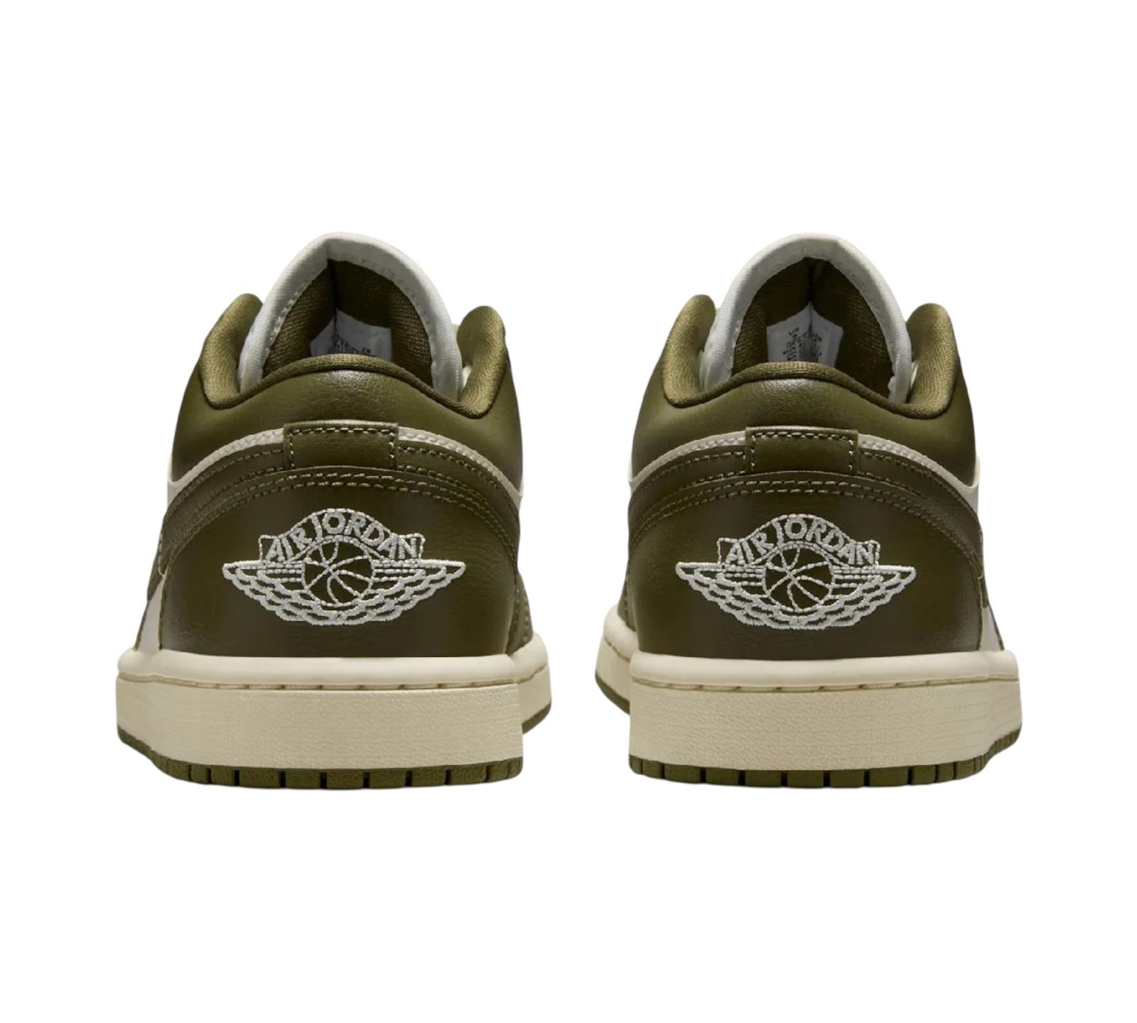 JORDAN 1 LOW MEDIUM OLIVE