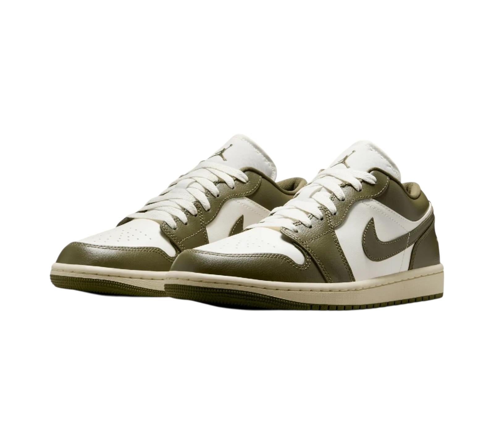 JORDAN 1 LOW MEDIUM OLIVE