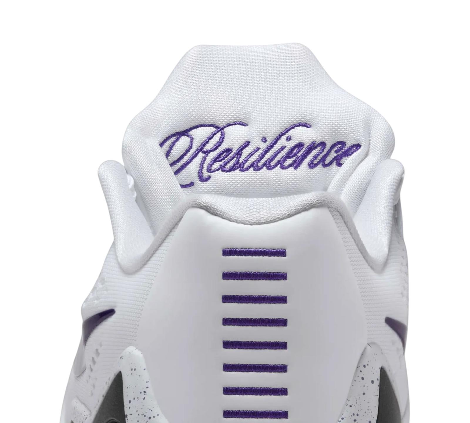 NIKE KOBE 9 ELITE LOW EM PROTRO WHITE COURT PURPLE