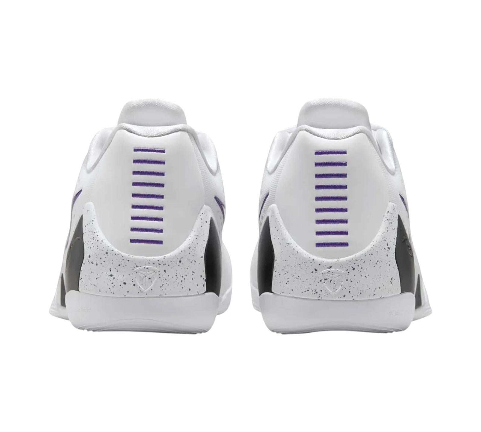 NIKE KOBE 9 ELITE LOW EM PROTRO WHITE COURT PURPLE