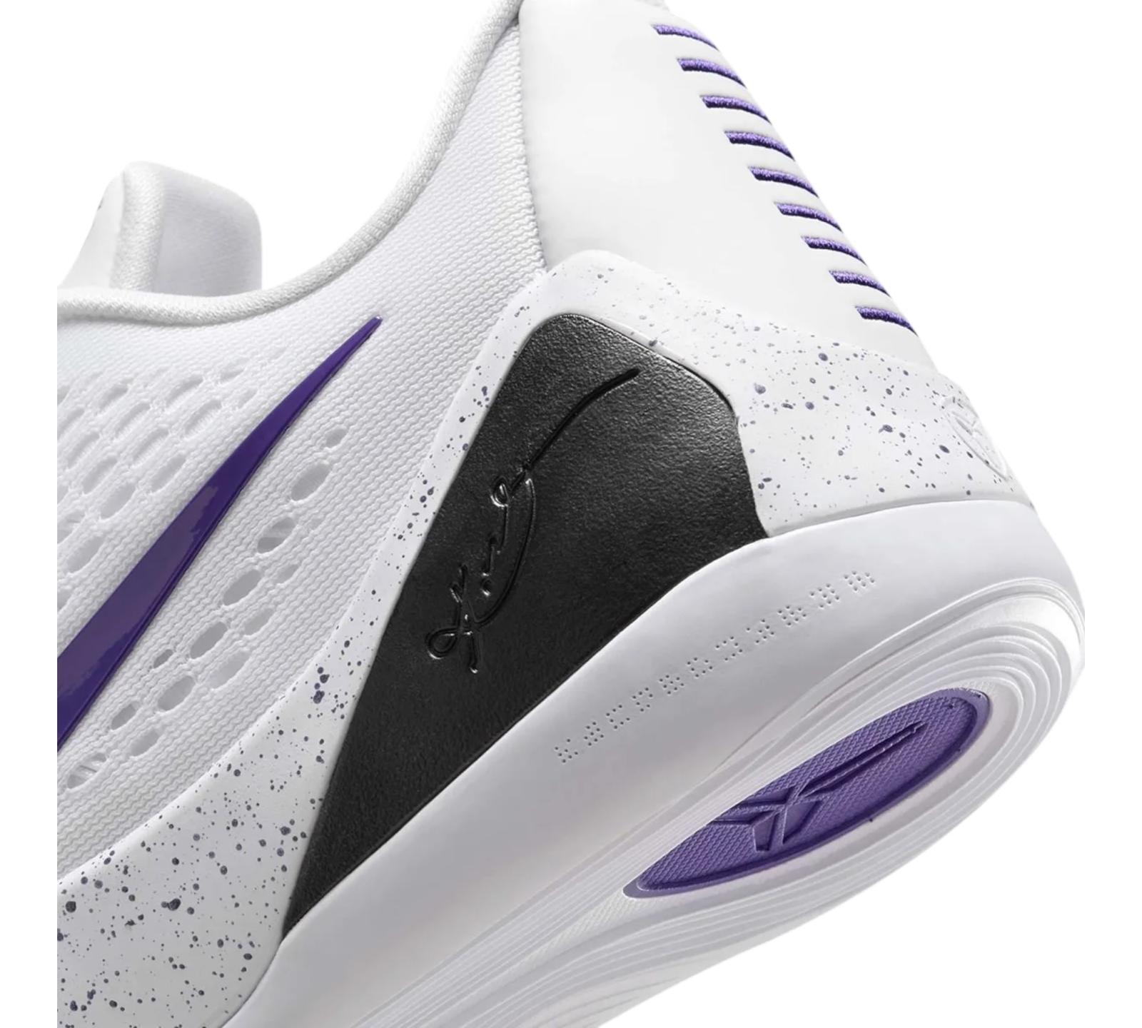 NIKE KOBE 9 ELITE LOW EM PROTRO WHITE COURT PURPLE