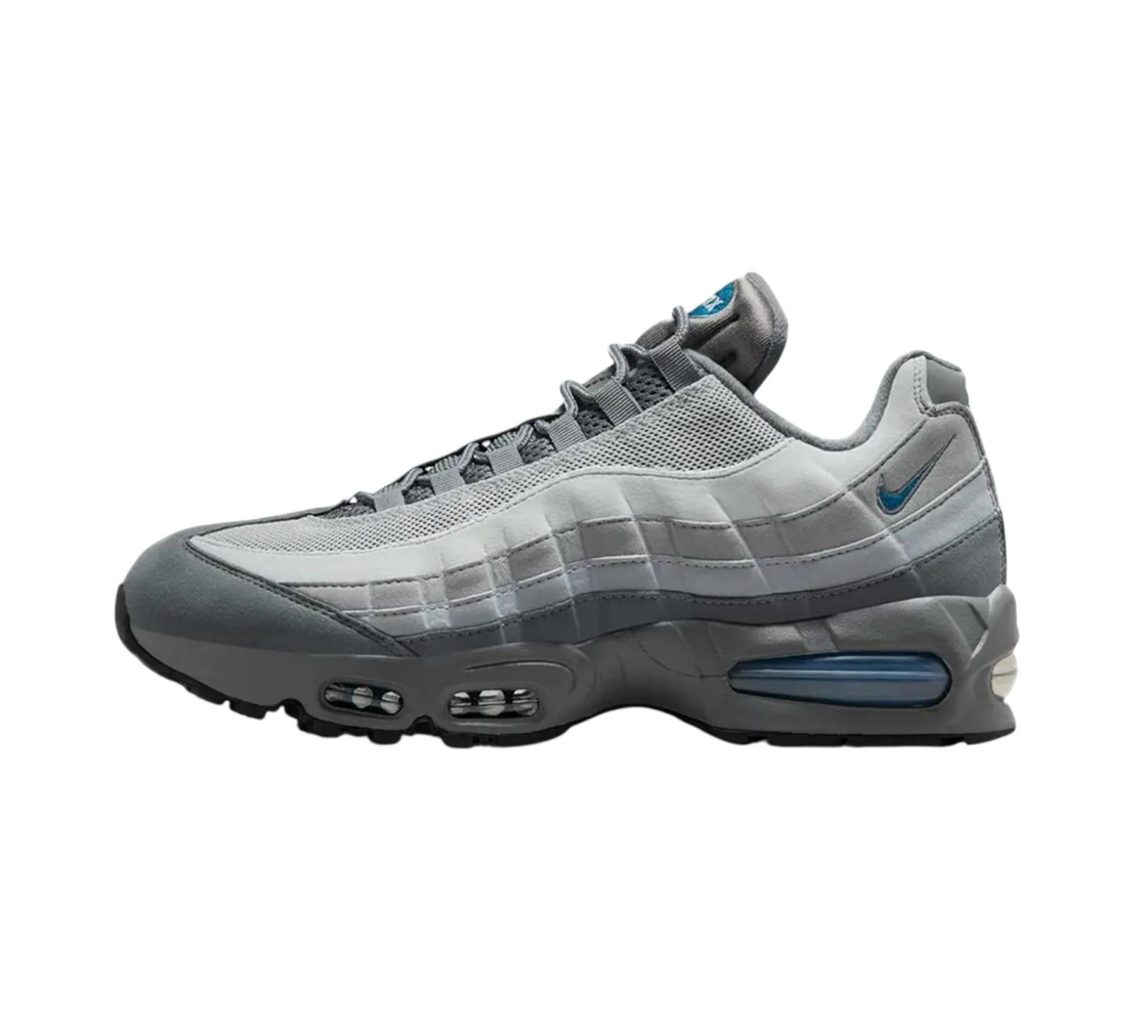 NIKE AIR MAX 95 OG BIG BUBBLE SMOKE GREY GREEN ABYSS
