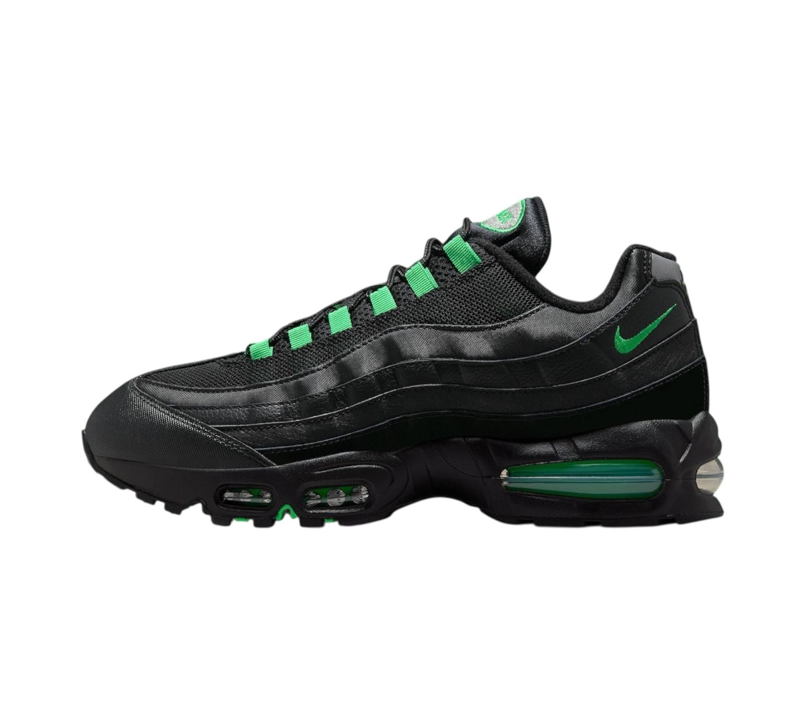 NIKE AIR MAX 95 OG BIG BUBBLE BLACK GREEN SHOCK