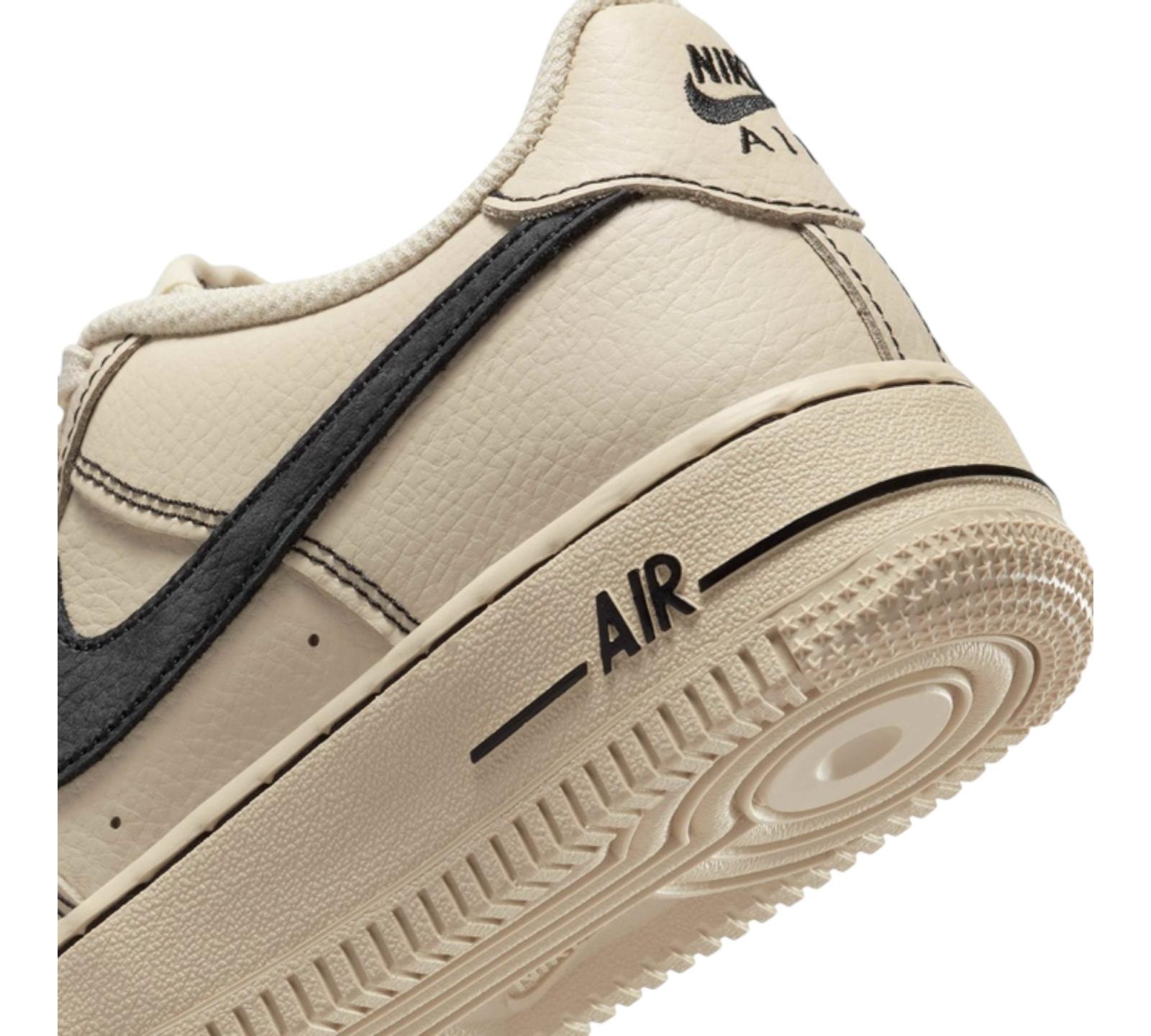 NIKE AIR FORCE 1 LV8 LIGHT KHAKI BLACK