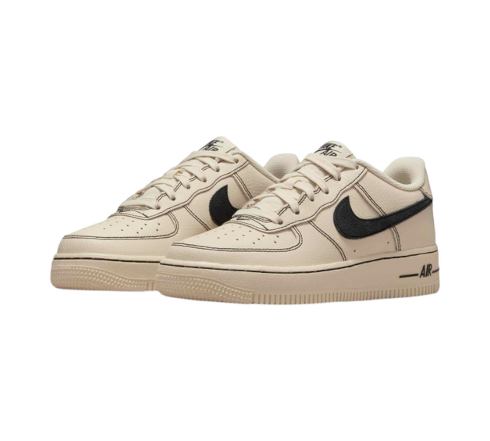 NIKE AIR FORCE 1 LV8 LIGHT KHAKI BLACK