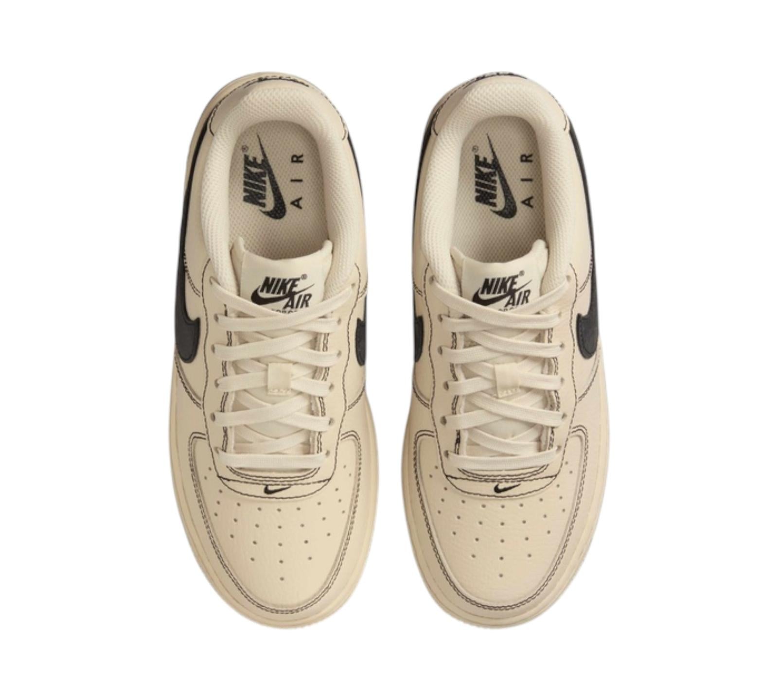 NIKE AIR FORCE 1 LV8 LIGHT KHAKI BLACK