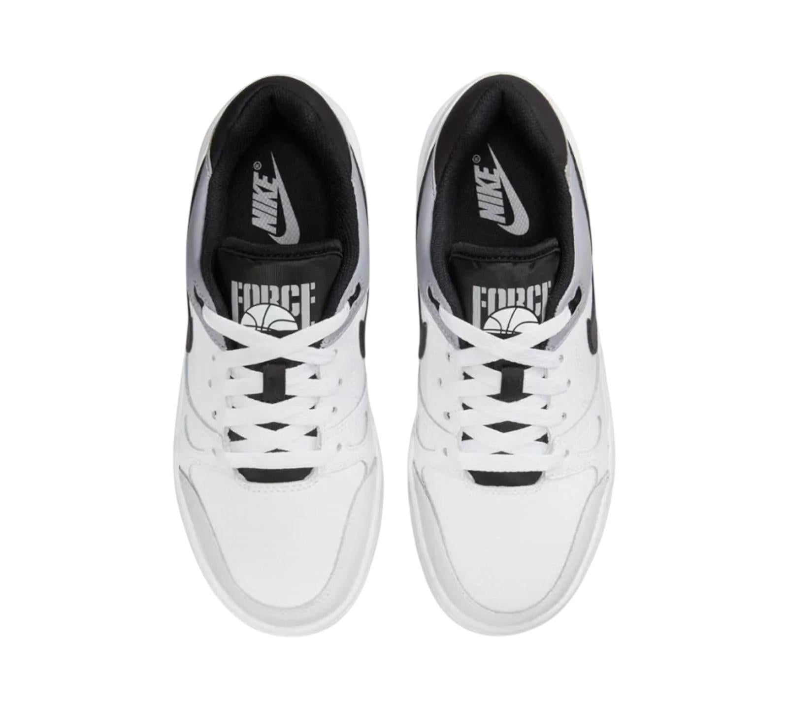 M NIKE FULL FORCE LOW WHITE PEWTER BLACK