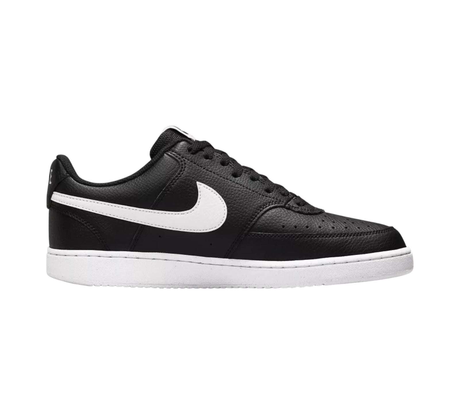 M NIKE COURT VISION LOW NEXT NATURE BLACK WHITE