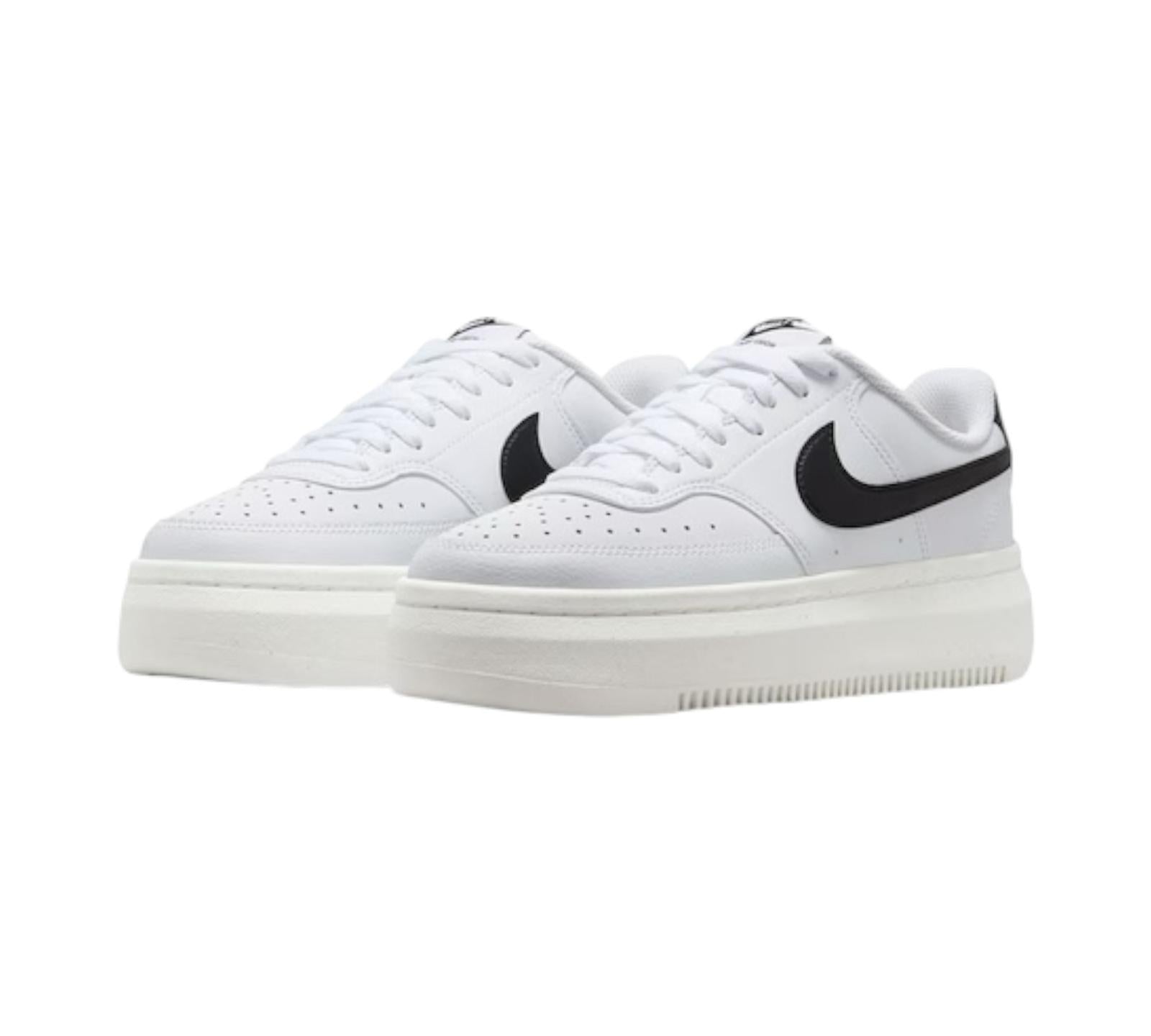 M NIKE COURT VISION ALTA WHITE BLACK