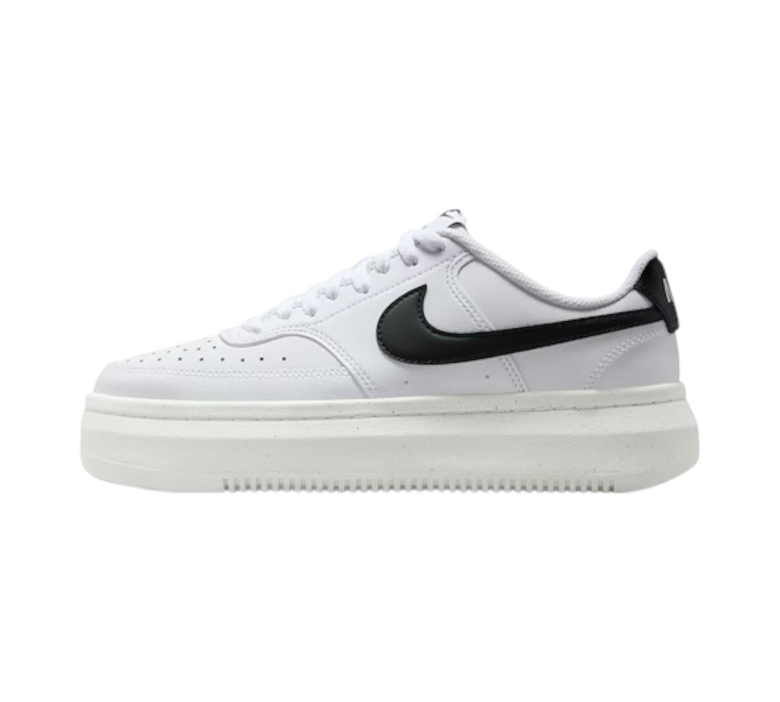 M NIKE COURT VISION ALTA WHITE BLACK