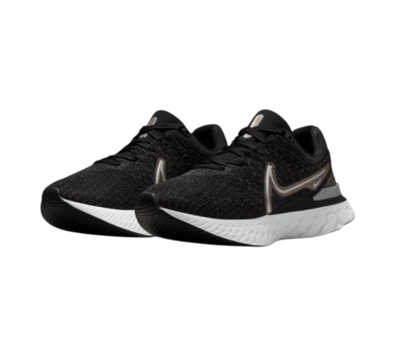 M NIKE REACT INFINITY RUN FLYKNIT 3 BLACK METALLIC COPPER
