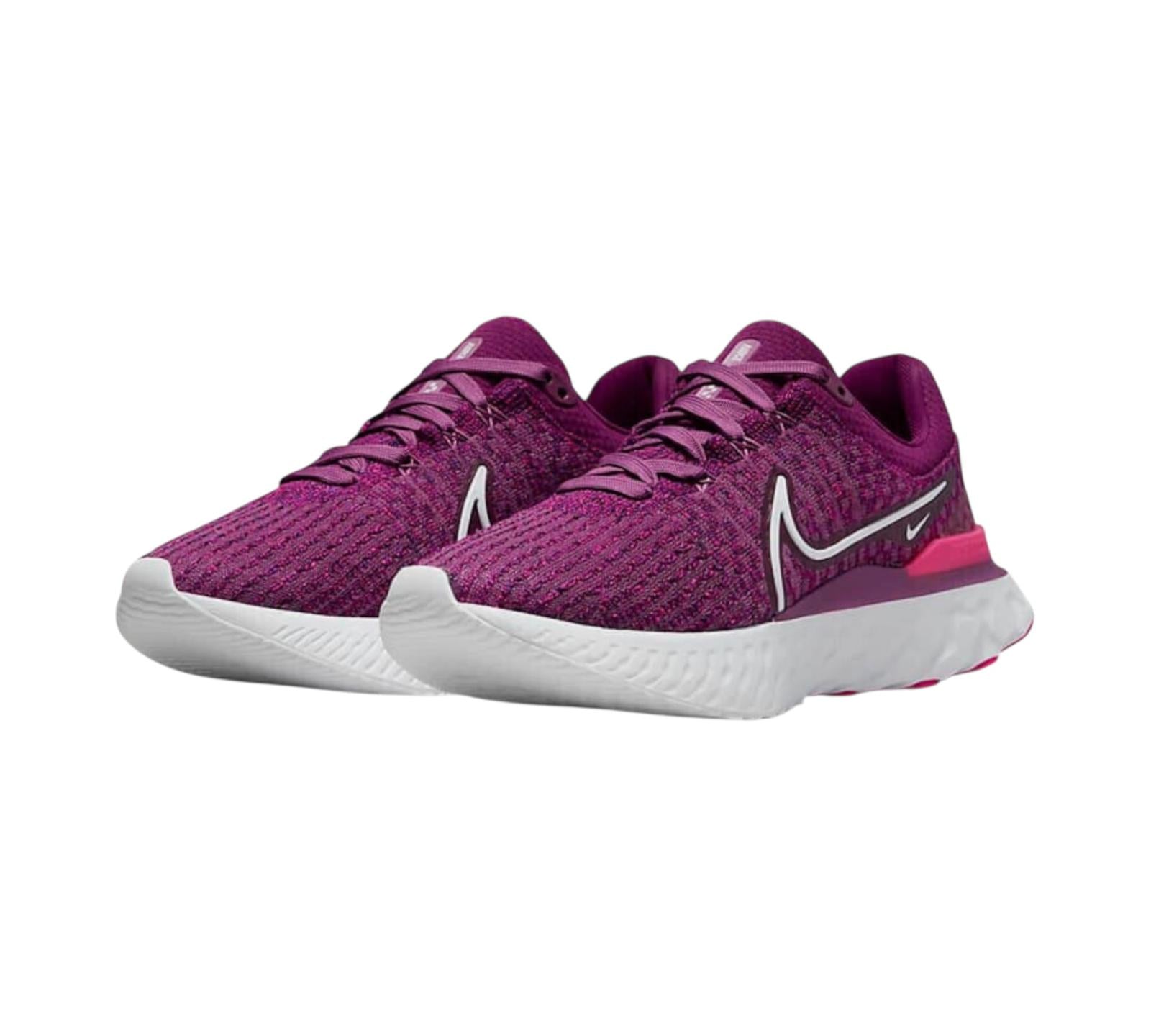 M NIKE REACT INFINITY RUN FLYKNIT 3 LIGHT BORDEAUX (WOMEN'S)