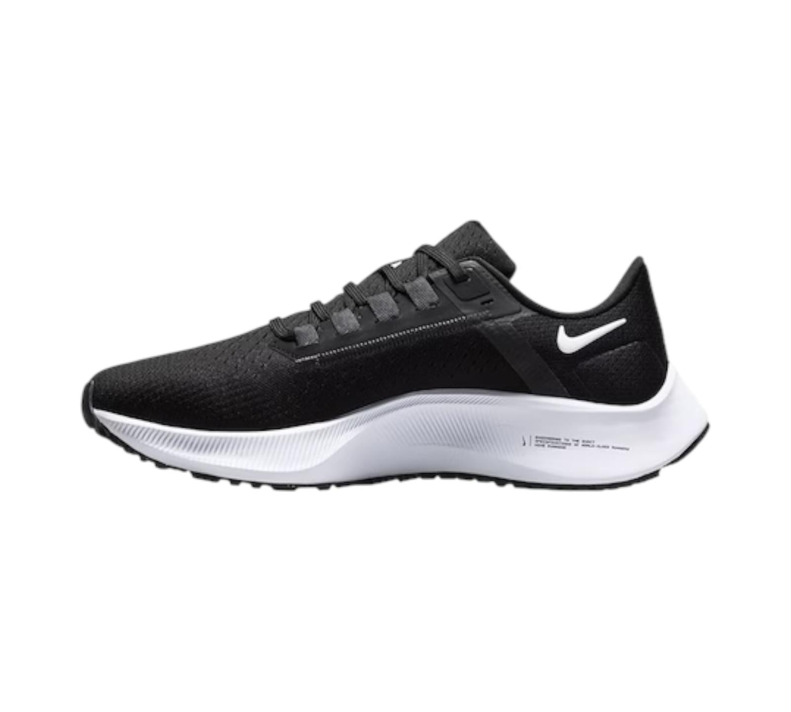 M NIKE AIR ZOOM PEGASUS 38 BLACK WHITE