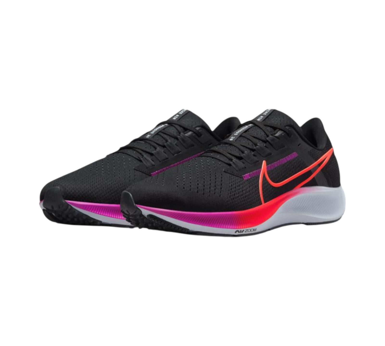 M NIKE AIR ZOOM PEGASUS 38 BLACK HYPER VIOLET