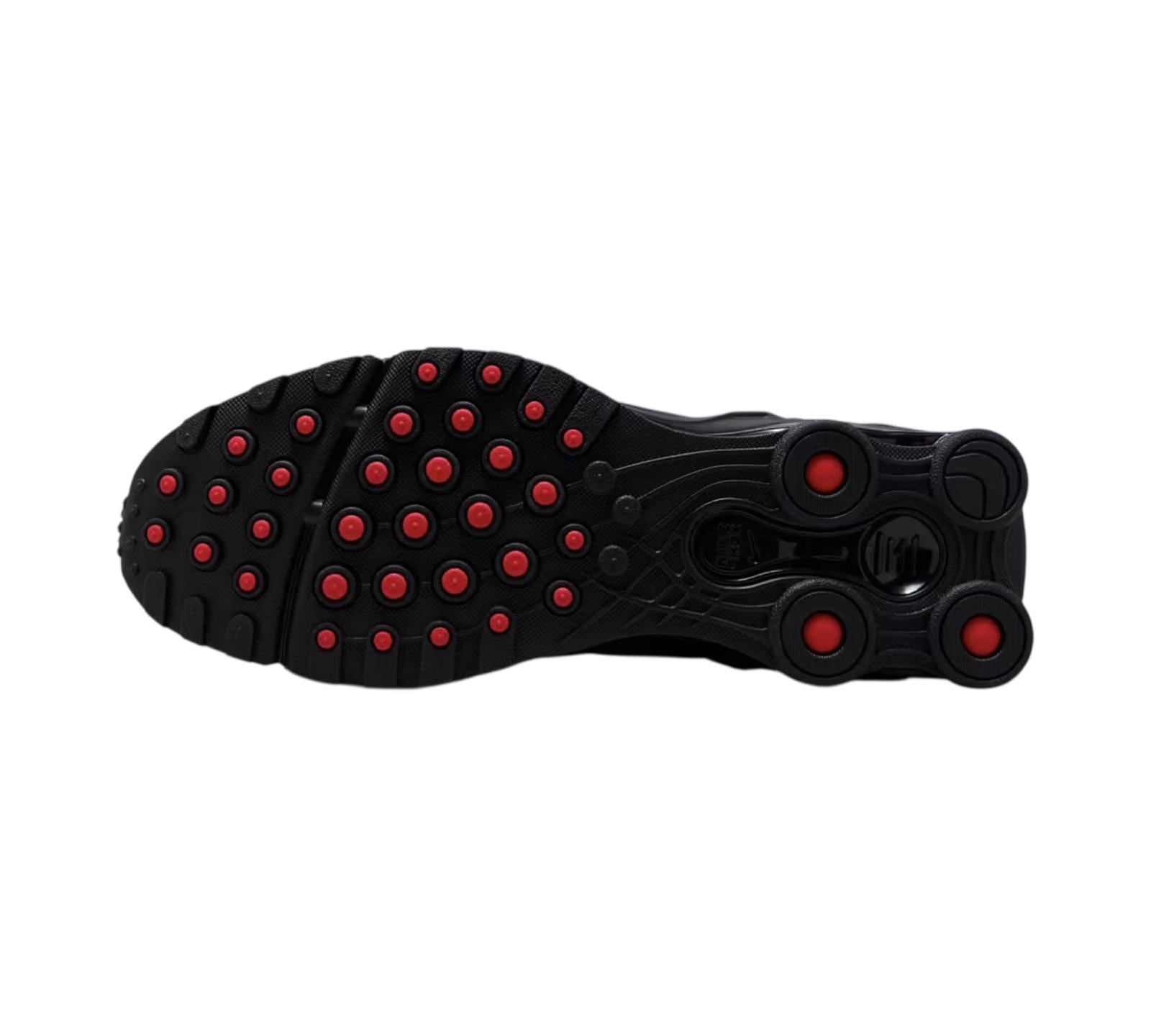 NIKE SHOX RIDE 2 BLACK UNIVERSITY RED