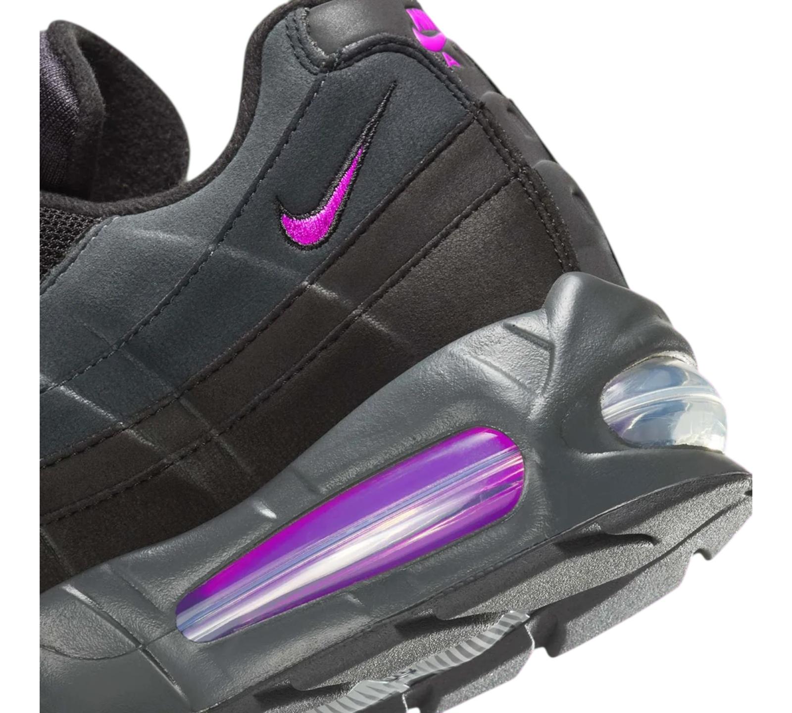 NIKE AIR MAX 95 OG BIG BUBBLE BLACK VIVID PURPLE