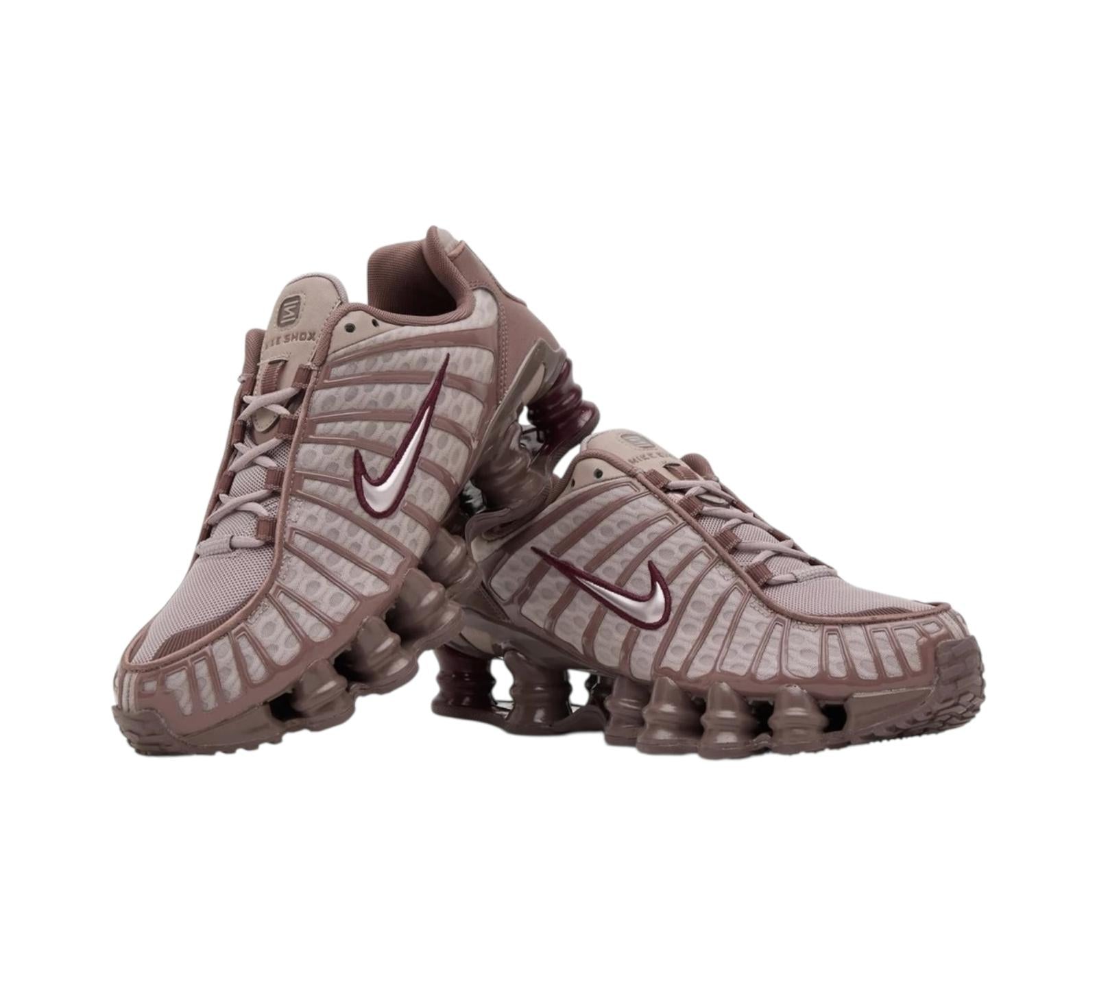 NIKE SHOX TL PUMICE NIGHT MAROON
