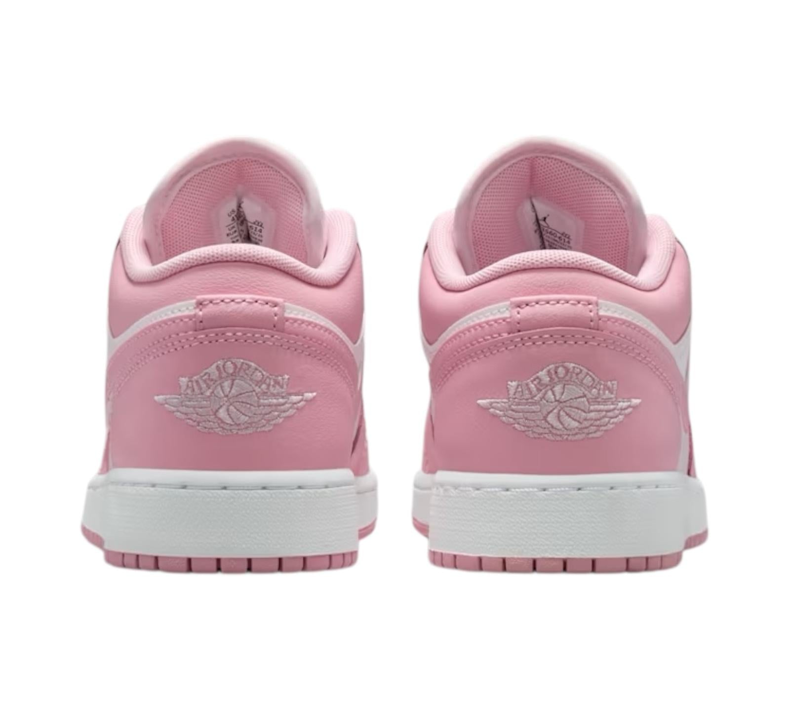 JORDAN 1 LOW MEDIUM SOFT PINK WHITE