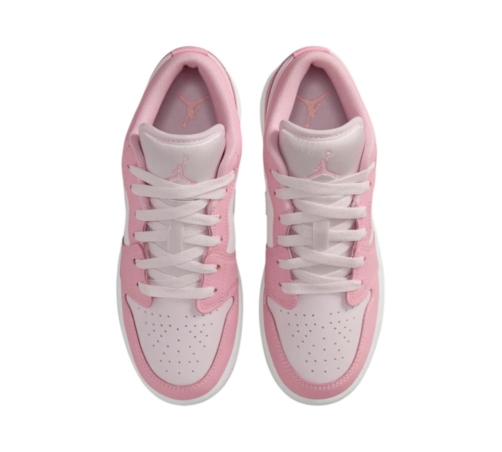 JORDAN 1 LOW MEDIUM SOFT PINK WHITE