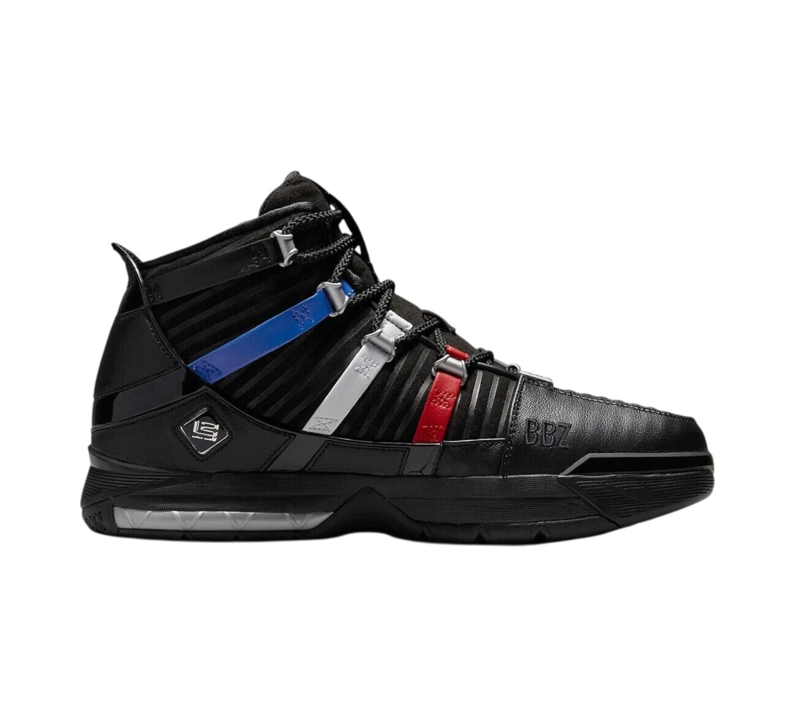 NIKE LEBRON 3 THE SHOP BLACK UNIVERSITY RED (2022)