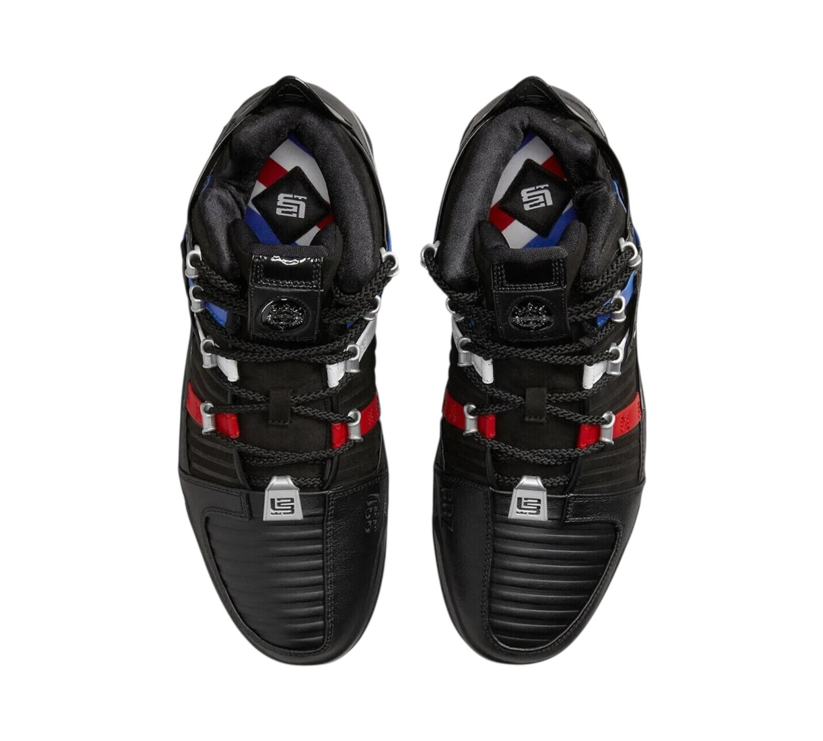 NIKE LEBRON 3 THE SHOP BLACK UNIVERSITY RED (2022)