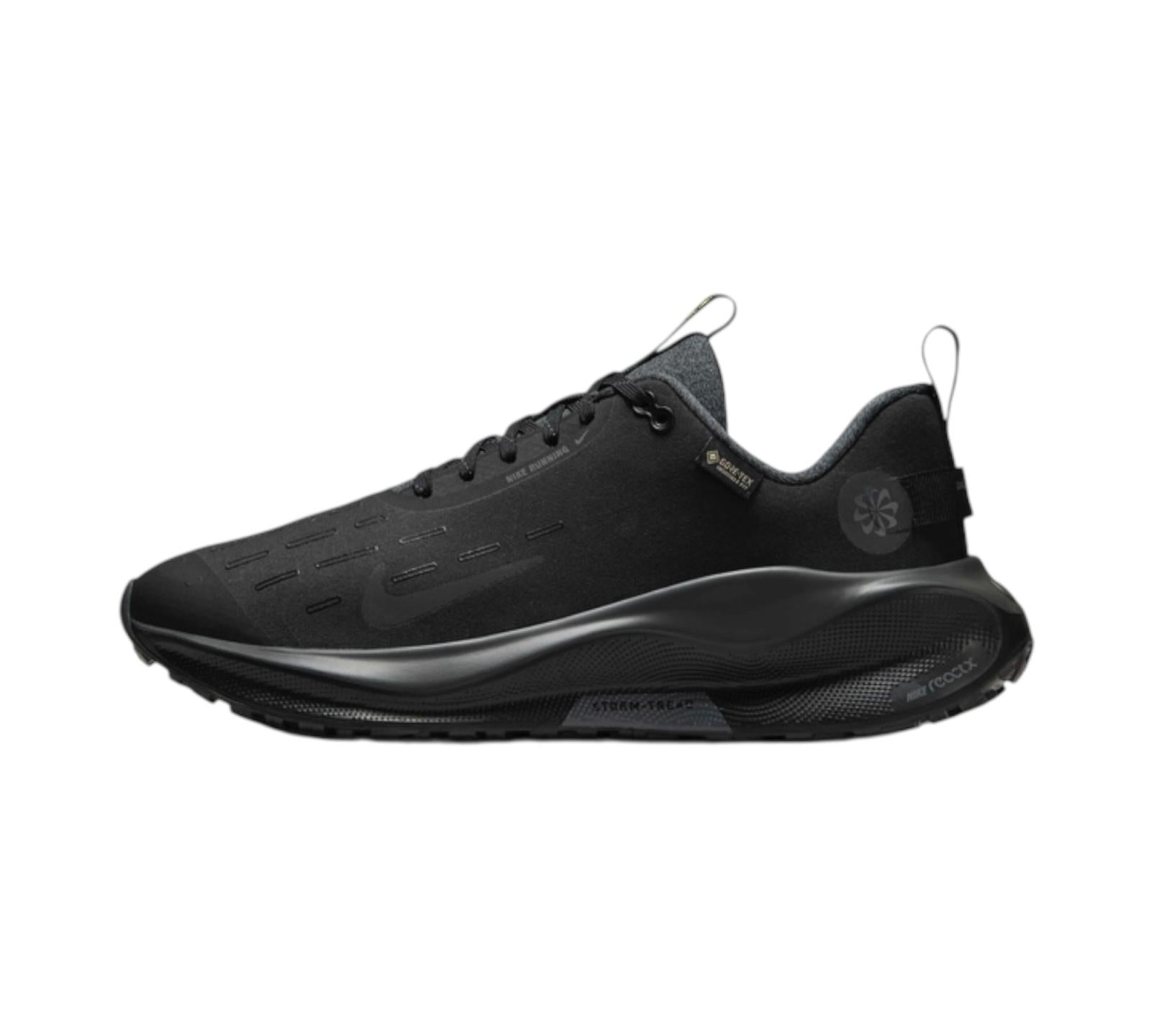 NIKE REACT INFINITY RUN 4 GORE-TEX BLACK VOLT DARK GREY ANTHRACITE