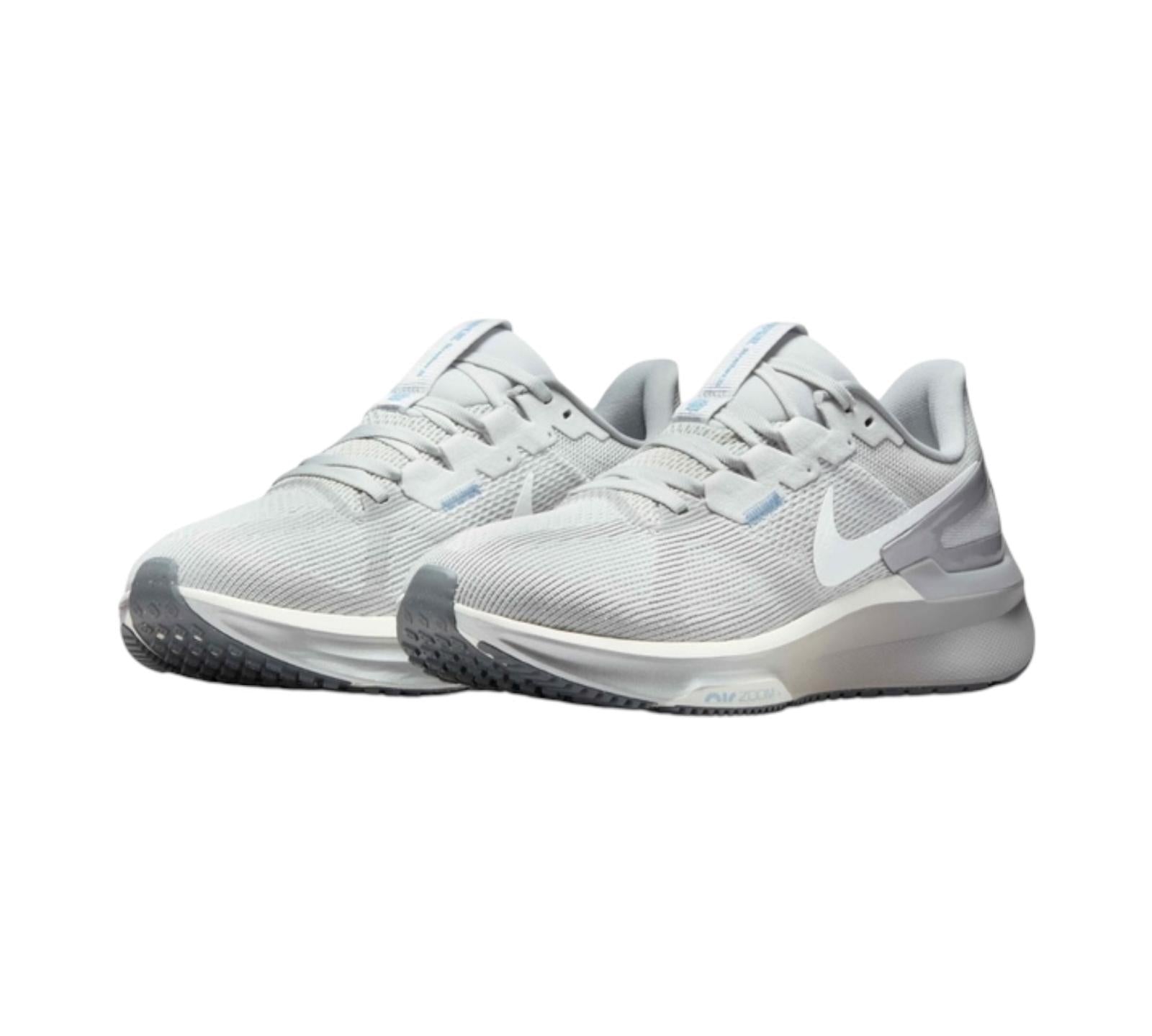 NIKE STRUCTURE 25 PHOTON DUST LIGHT SMOKE GREY PSYCHIC BLUE SUMMIT WHITE