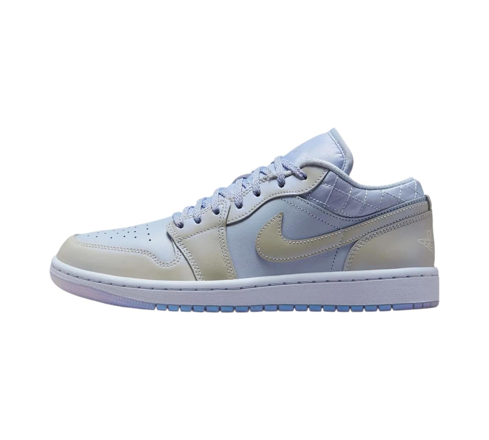JORDAN 1 LOW SE GHOST PEARLIZED QUILT