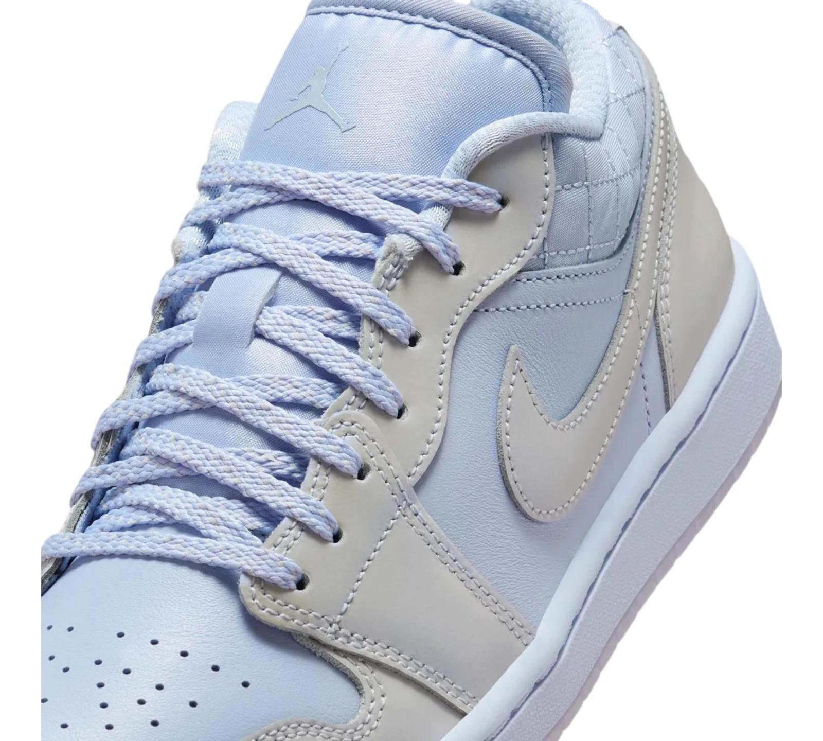 JORDAN 1 LOW SE GHOST PEARLIZED QUILT