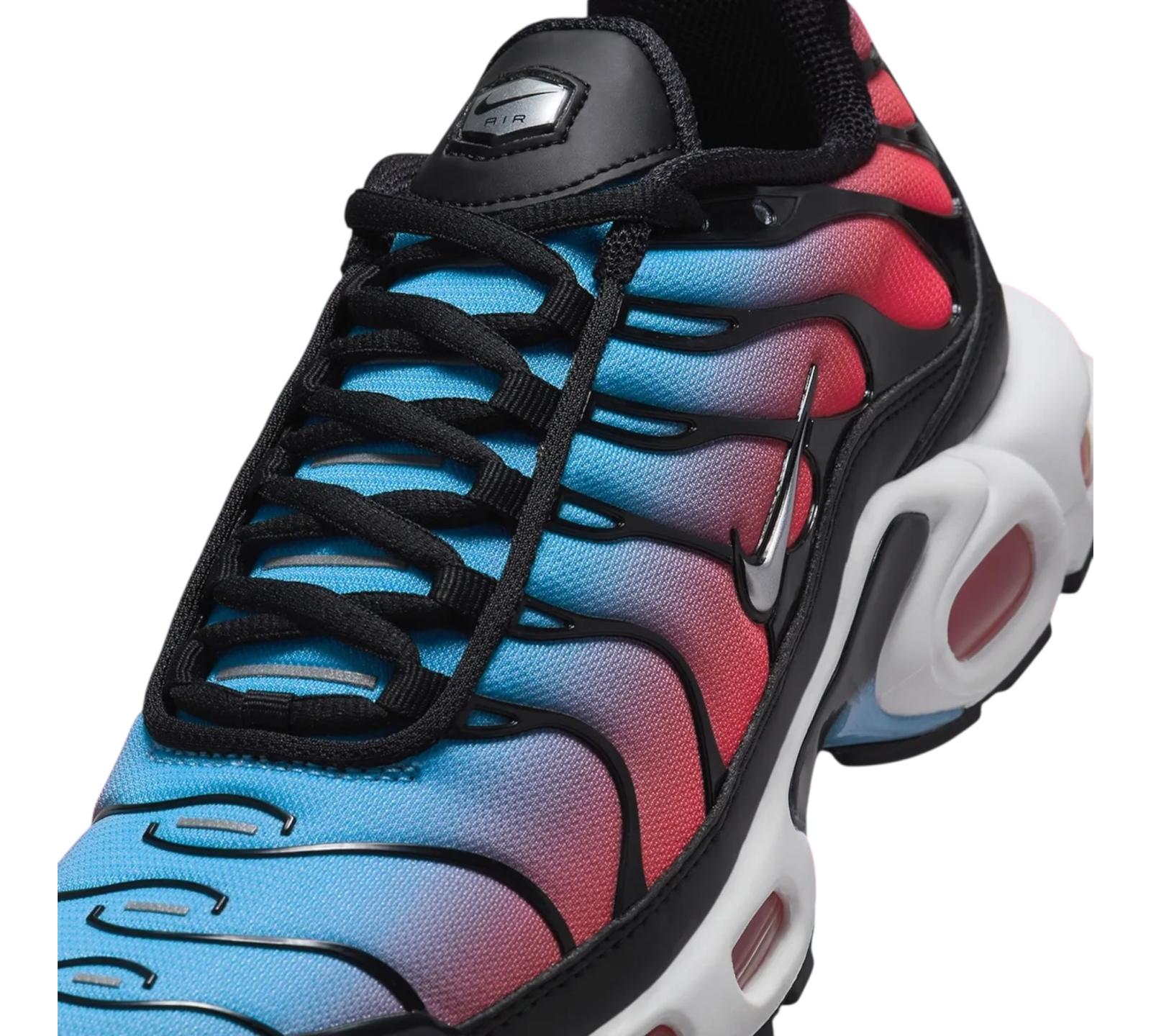 NIKE AIR MAX PLUS UNIVERSITY BLUE LIGHT CRIMSON