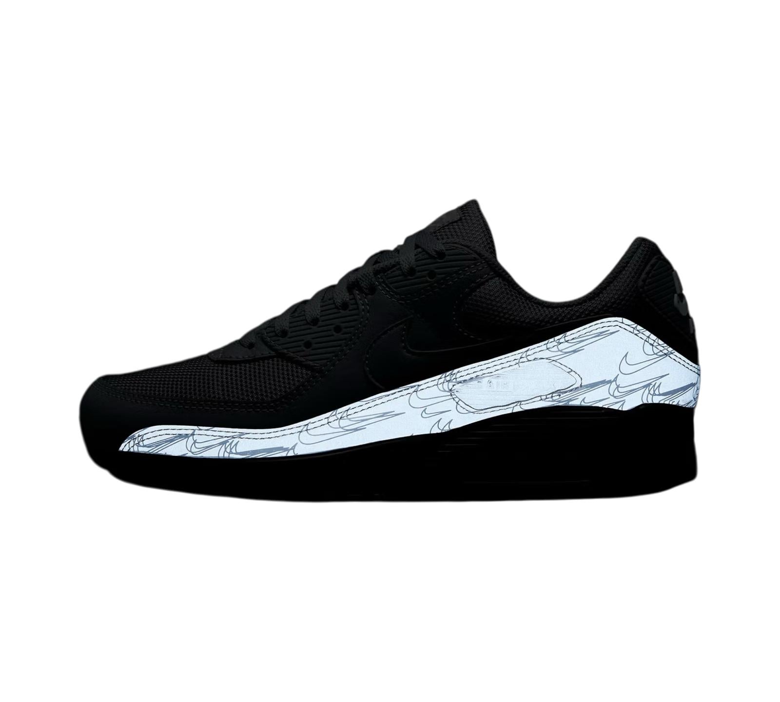 NIKE AIR MAX 90 COOL GREY REFLECTIVE
