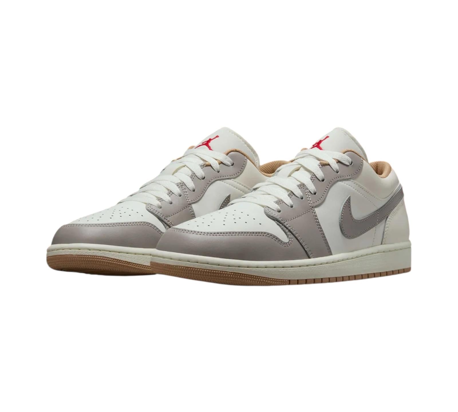 JORDAN 1 LOW SAIL COLLEGE GREY RATTAN