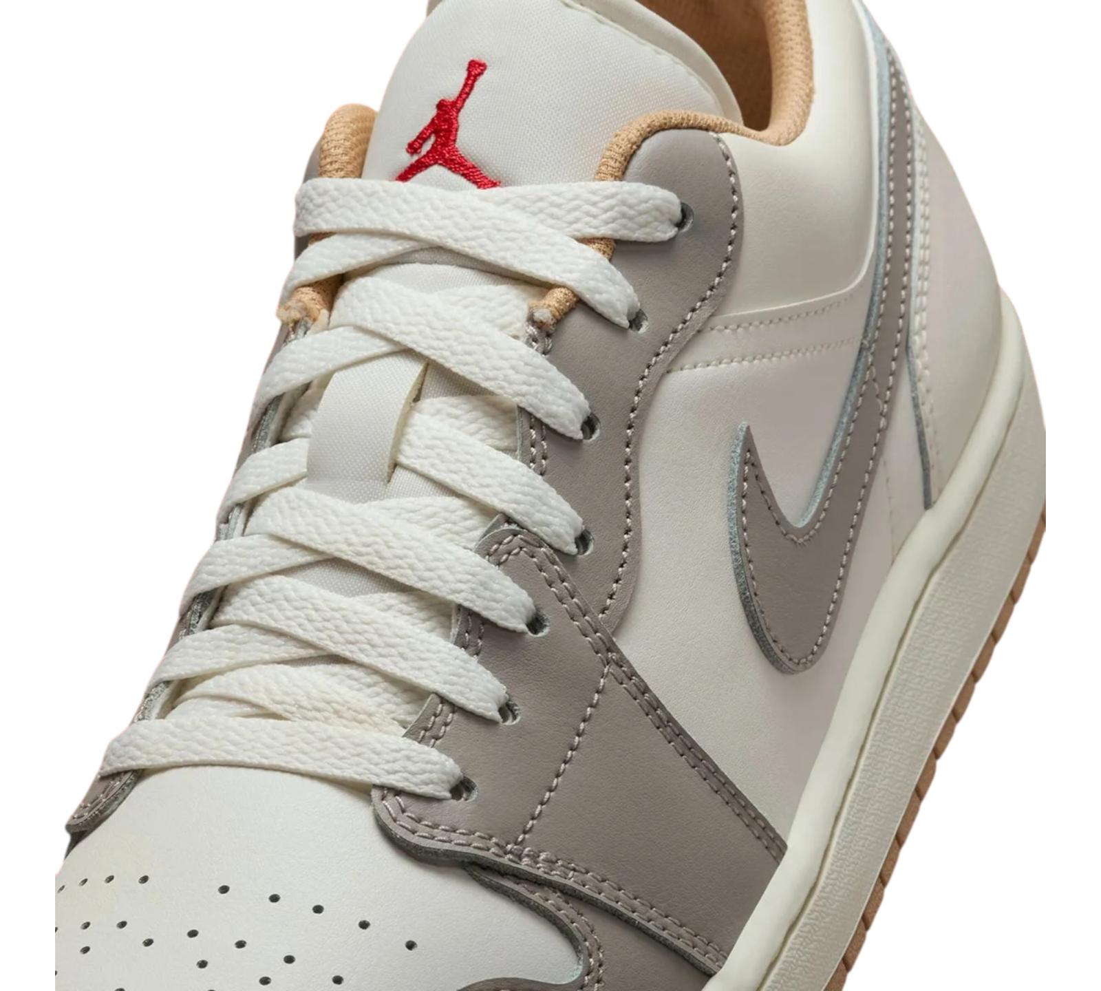 JORDAN 1 LOW SAIL COLLEGE GREY RATTAN