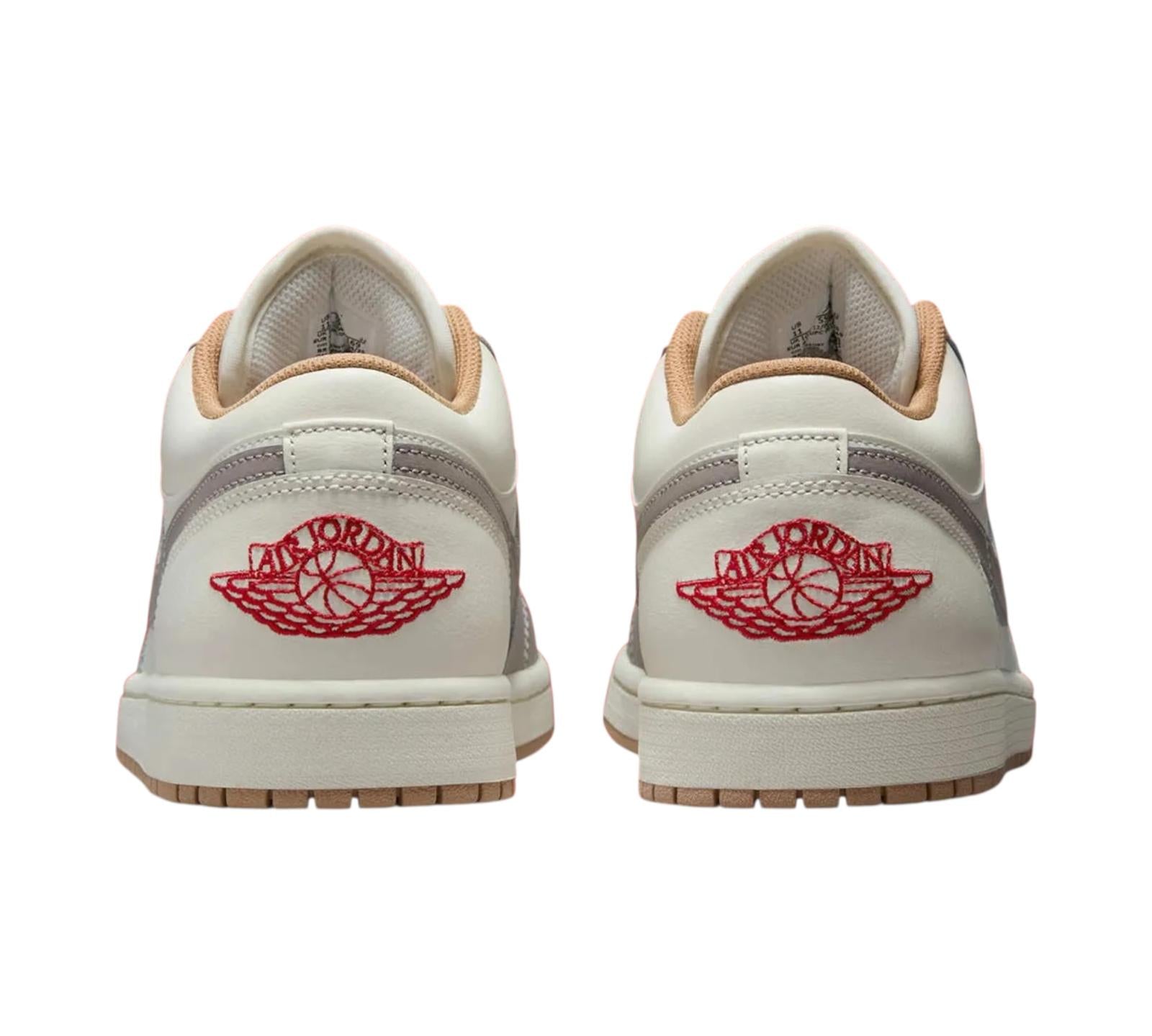 JORDAN 1 LOW SAIL COLLEGE GREY RATTAN