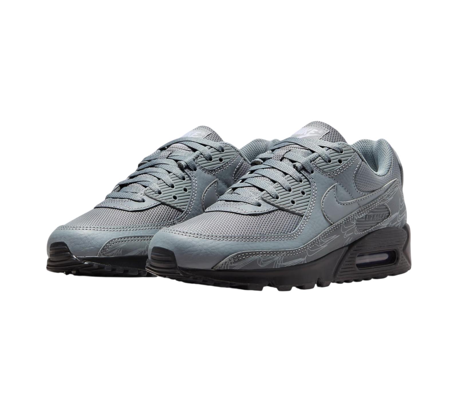 NIKE AIR MAX 90 COOL GREY REFLECTIVE