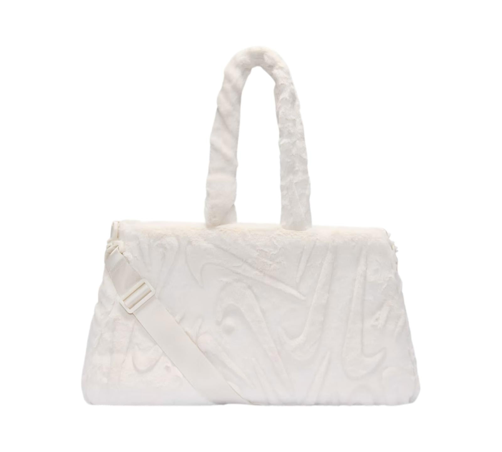 NIKE NK NSW FX FUR TOTE HANDBAG PHANTOM