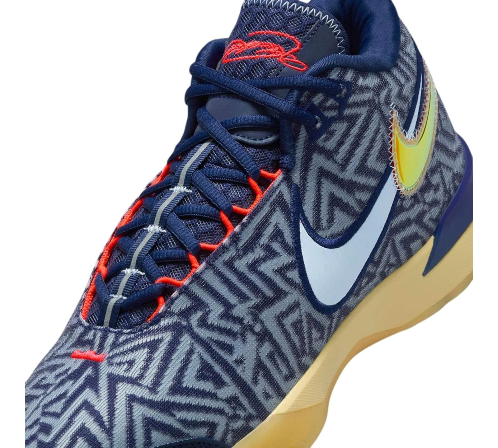 NIKE LEBRON NXXT GENISUS MIDNIGHT NAVY SOFT YELLOW BRIGHT CRIMSON LIGHT ARMORY