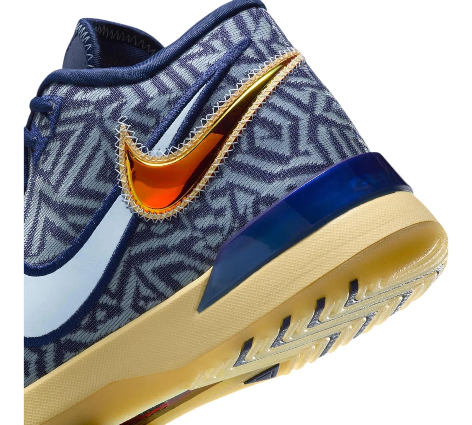 NIKE LEBRON NXXT GENISUS MIDNIGHT NAVY SOFT YELLOW BRIGHT CRIMSON LIGHT ARMORY