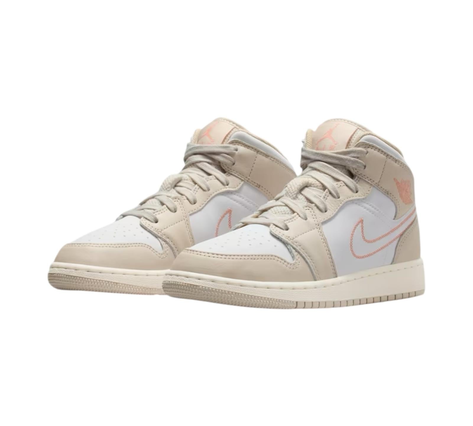 JORDAN 1 MID SE SAND DRIFT WHITE MADDER ROOT