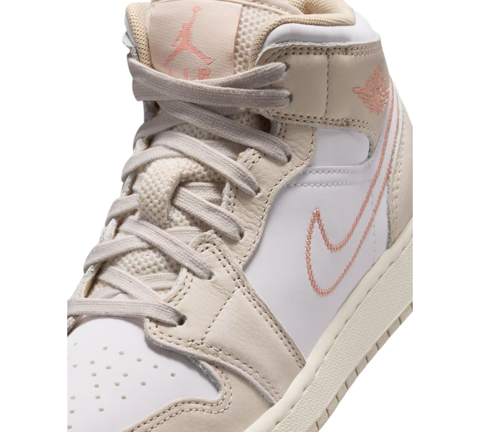 JORDAN 1 MID SE SAND DRIFT WHITE MADDER ROOT