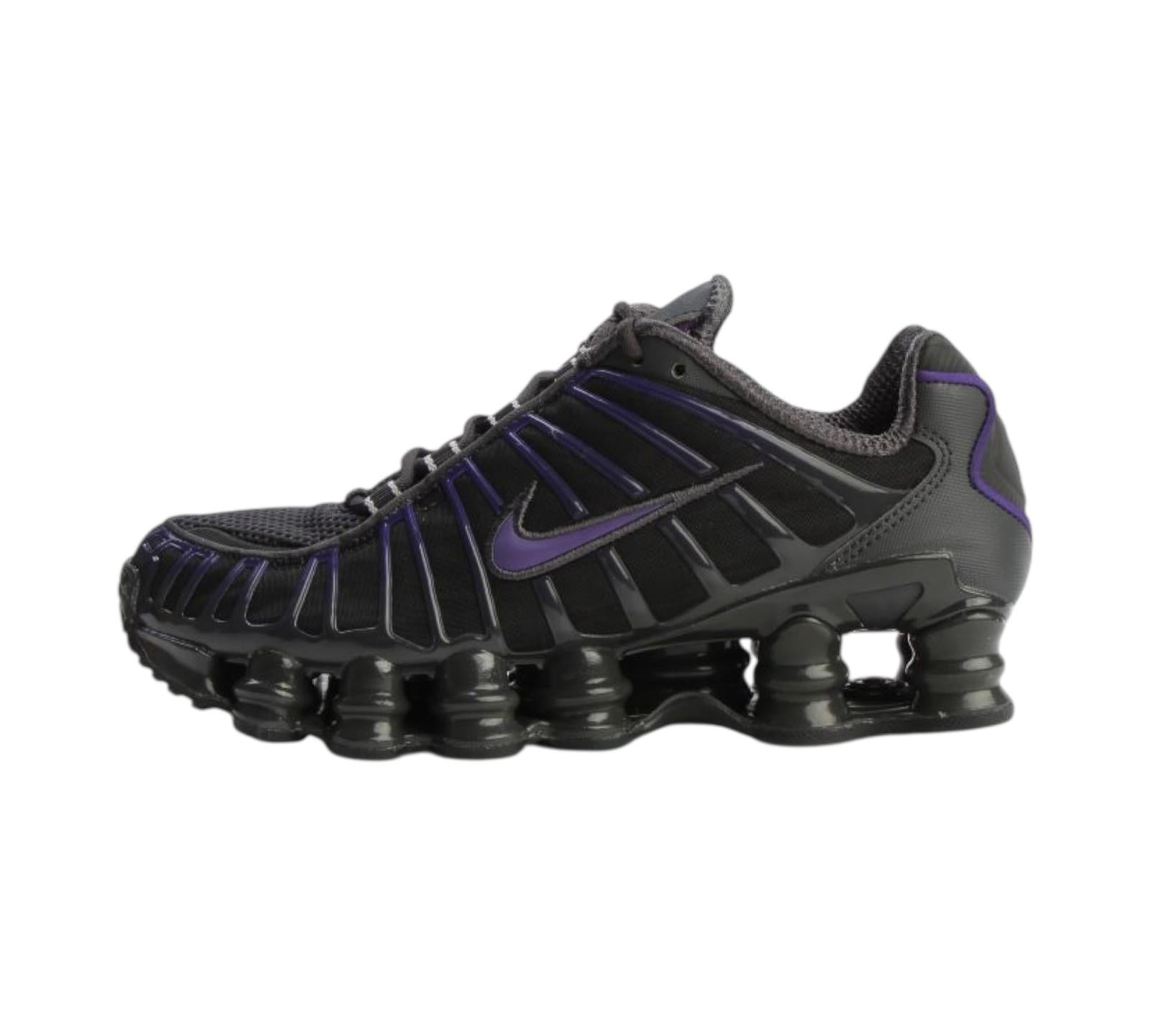 NIKE SHOX TL DARK SMOKE GREY COURT PURPLE