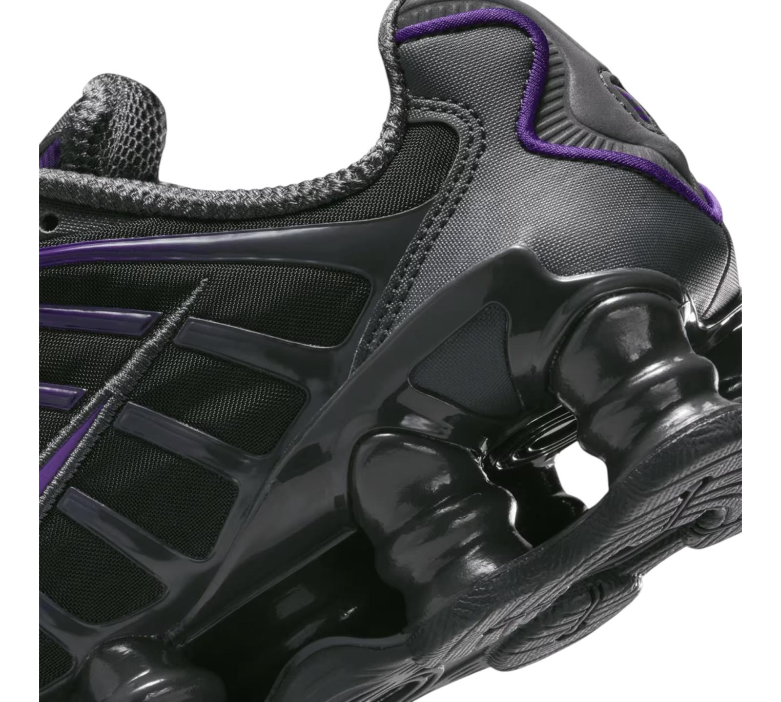 NIKE SHOX TL DARK SMOKE GREY COURT PURPLE