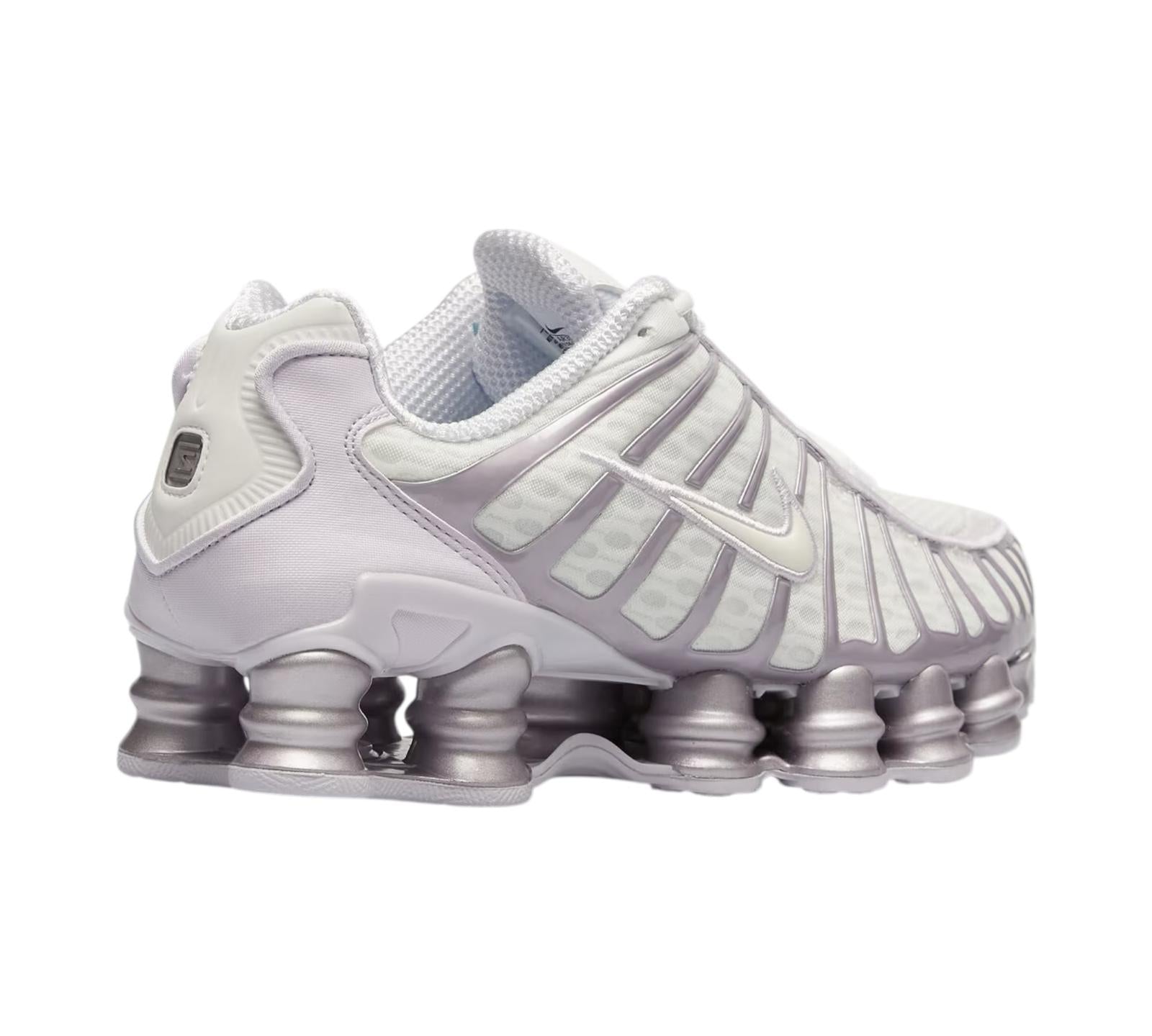 NIKE SHOX TL SUMMIT WHITE BARELY GRAPE