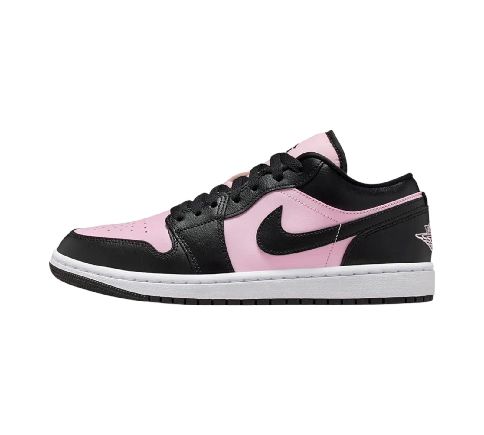 JORDAN 1 LOW PINK FOAM BLACK
