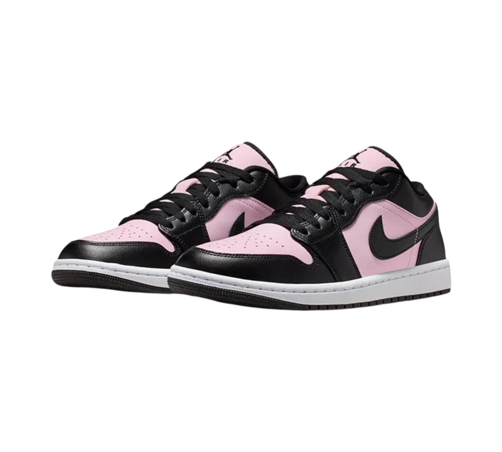 JORDAN 1 LOW PINK FOAM BLACK