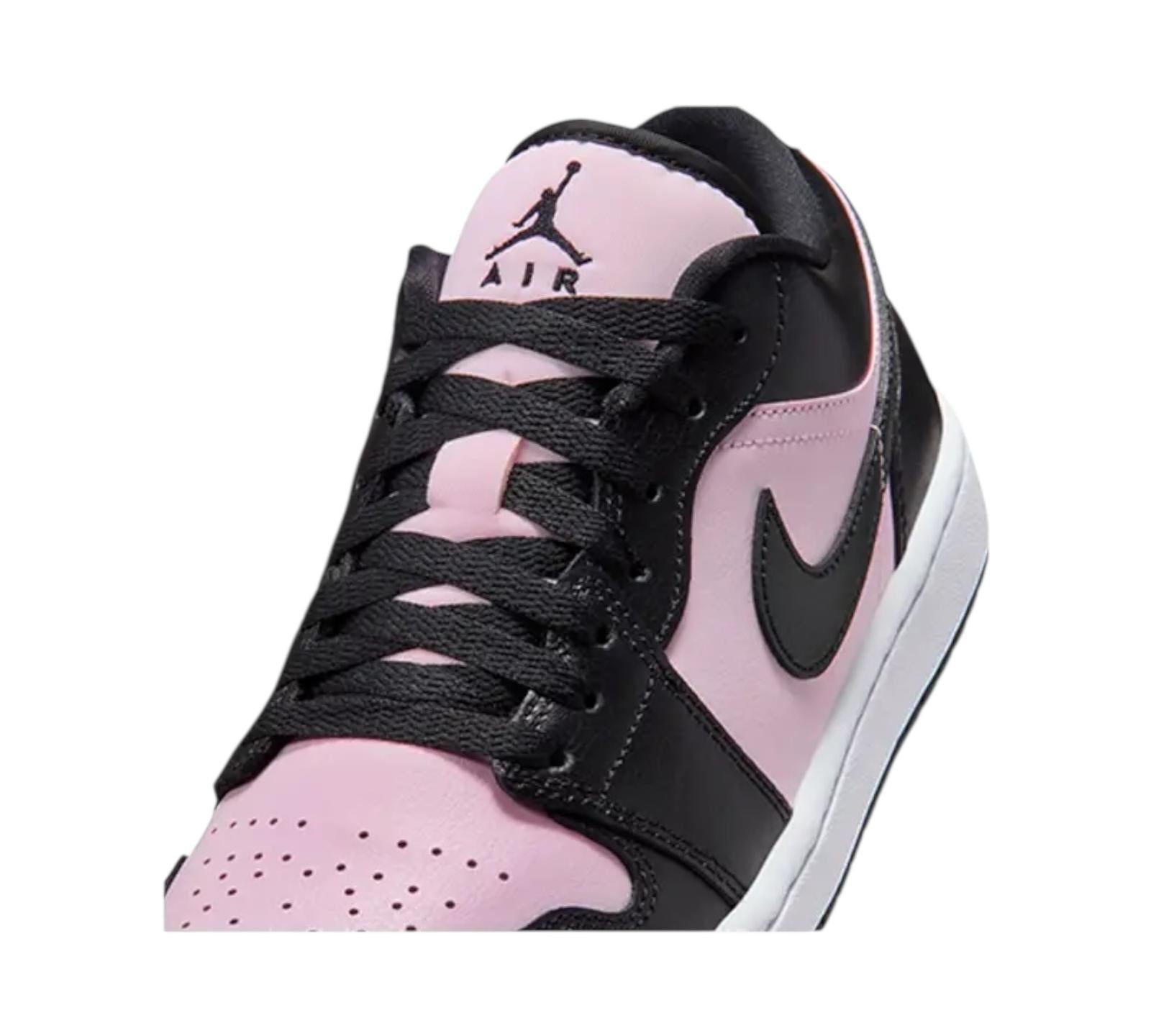 JORDAN 1 LOW PINK FOAM BLACK