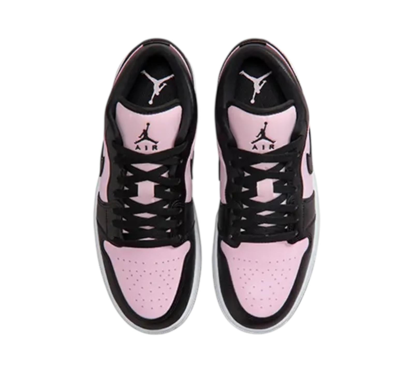 JORDAN 1 LOW PINK FOAM BLACK