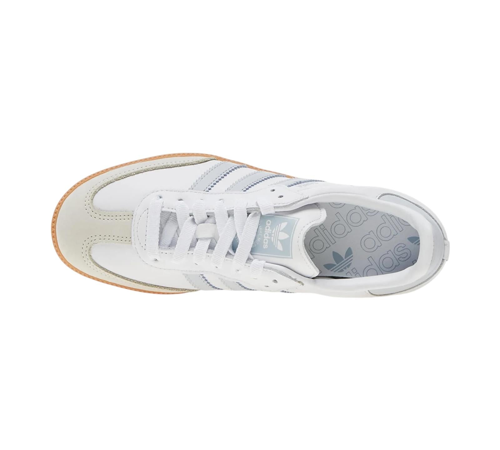 ADIDAS SAMBA OG WHITE HALO BLUE GUM