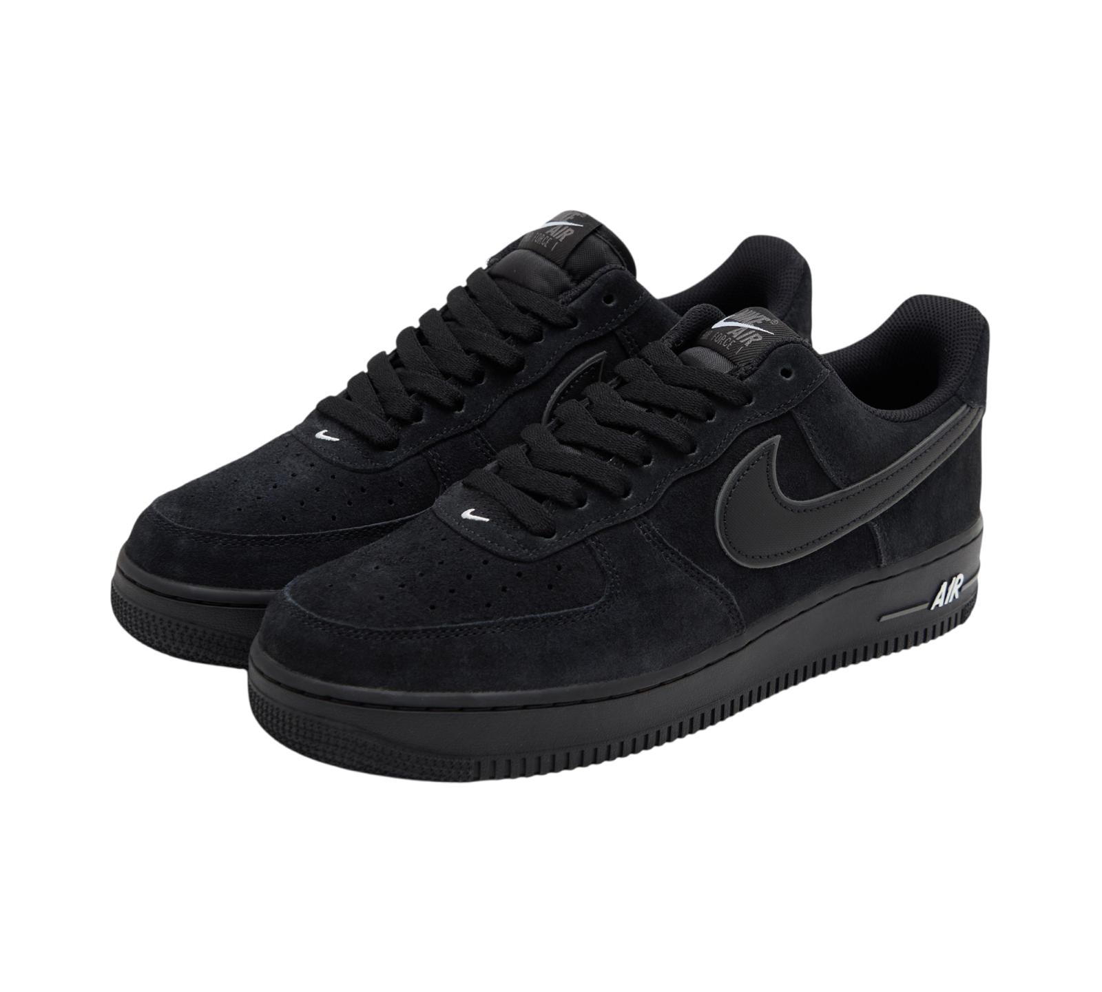 NIKE AIR FORCE 1 LOW '07 LV8 BLACK IRON GREY