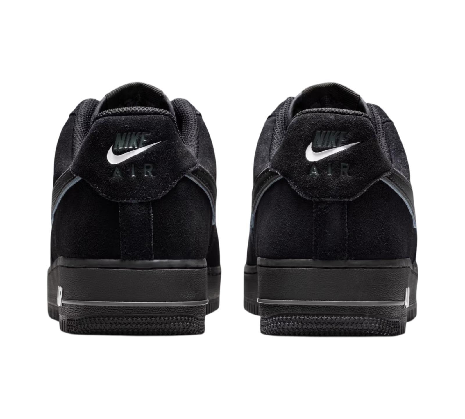 NIKE AIR FORCE 1 LOW '07 LV8 BLACK IRON GREY